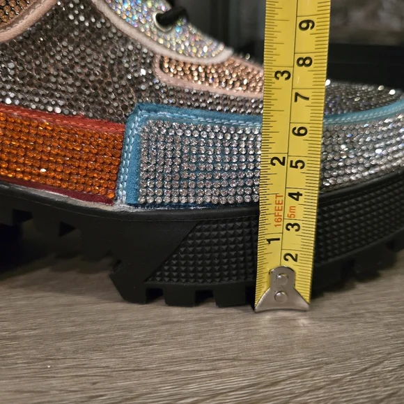 Cape Robbin Kingston Combat Boots for Women, Platform Boots Chunky Block heel - Picture 6 of 9